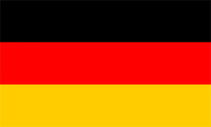 Flag as a reference to the German website