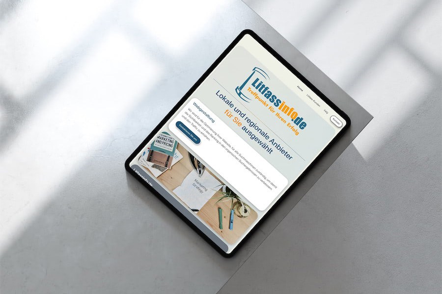 Firmenwebsite von Dörrenberg Design 13